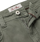 Loro Piana - Slim-Fit Stretch-Denim Jeans - Green