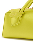 Alaïa Le Teckel Satin Clutch - Lime - One Size