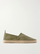 Castañer - Pablo Canvas Espadrilles - Green