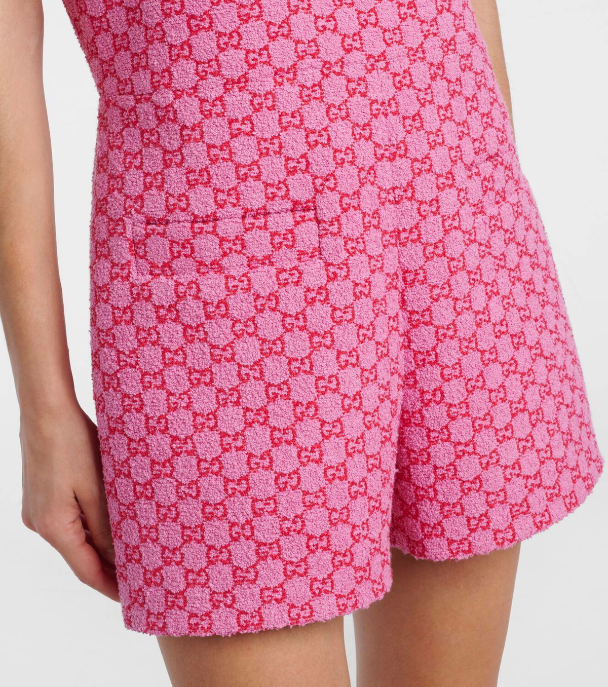 Gucci GG cotton-blend romper