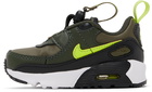 Nike Baby Green Air Max 90 Toggle SE Sneakers