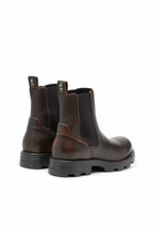 Diesel D-Hammer-Chelsea boots in brushed leather - Boots Mens in Brown