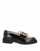 Roger Vivier Womens Loafers in Black