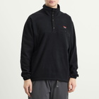 NANGA Men's Air Warm Fleece Pullover in Black