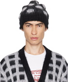 Marni Black Polka Dot Beanie