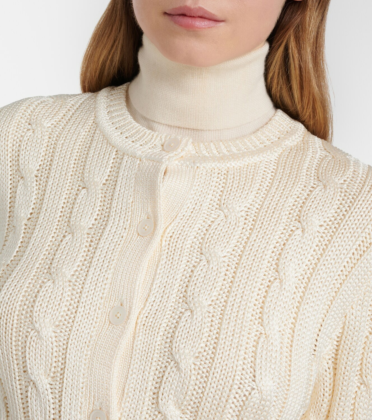 Ralph Lauren Collection Silk cardigan