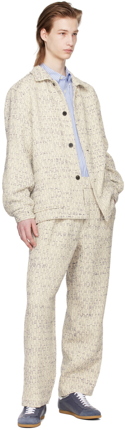 DOCUMENT Off-White Button Jacket