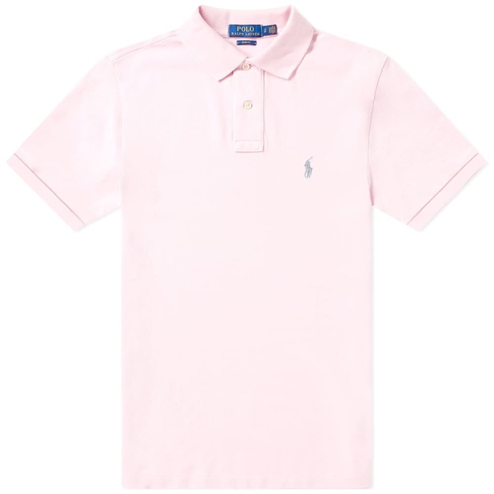 Photo: Polo Ralph Lauren Slim Fit Polo Carmel Pink