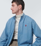 Ami Paris Ami de Cœur denim shirt