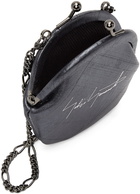 Yohji Yamamoto Distressed 'discord' Coin Pouch