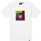 By Parra Men's Yoga Balled T-Shirt in White