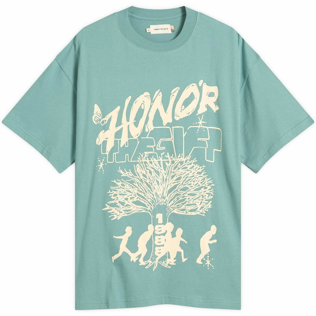 Honor the Gift Men's Family Tree T-Shirt in Green