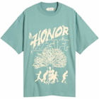 Honor the Gift Men's Family Tree T-Shirt in Green