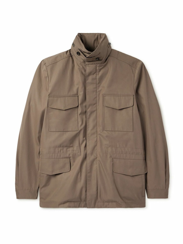 Photo: Loro Piana - Traveller Slim-Fit Shell Jacket - Brown