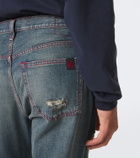 Acne Studios Re-edition distressed straight jeans