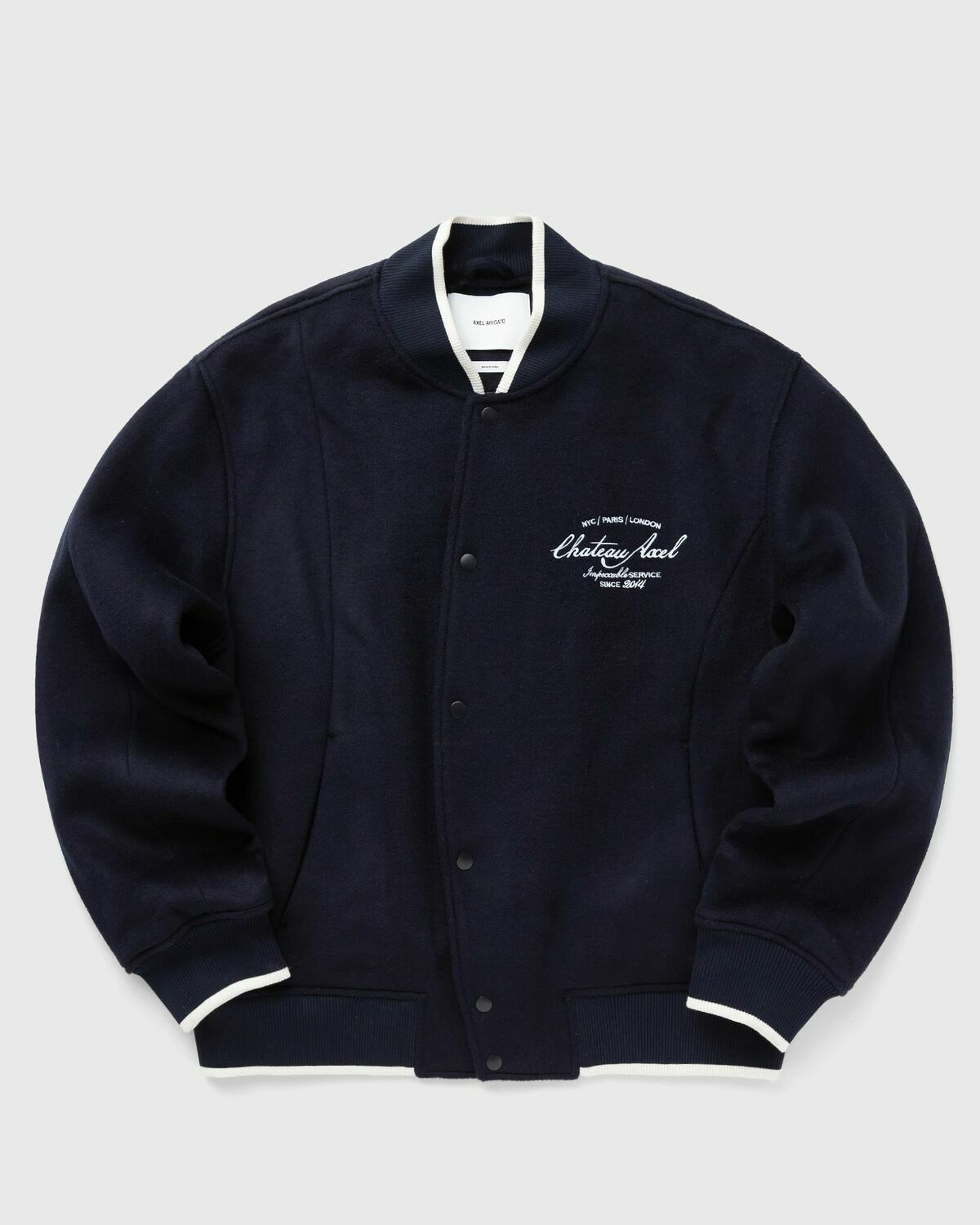 Axel Arigato Chateau Axel Bomber Jacket Blue Bomber Jackets/College Jackets