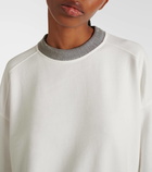 Brunello Cucinelli Cotton jersey sweatshirt