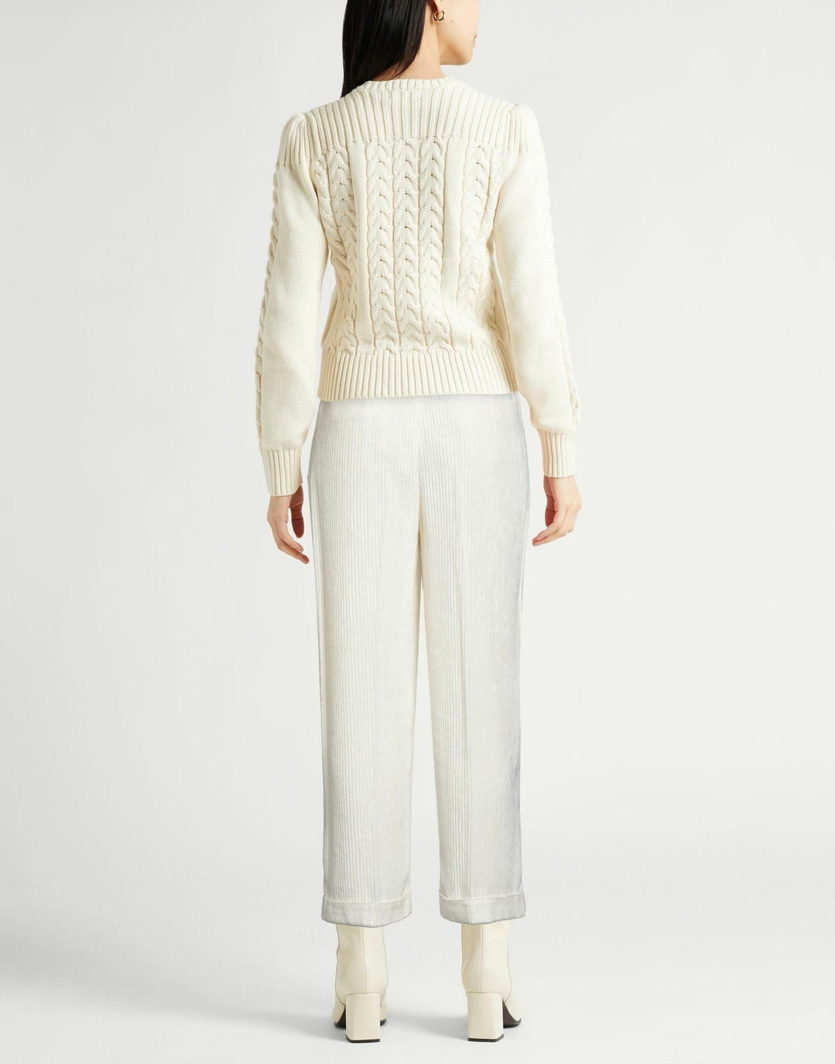 Peserico Womens Pants Ivory