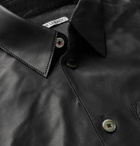 Our Legacy - Leather Shirt - Black