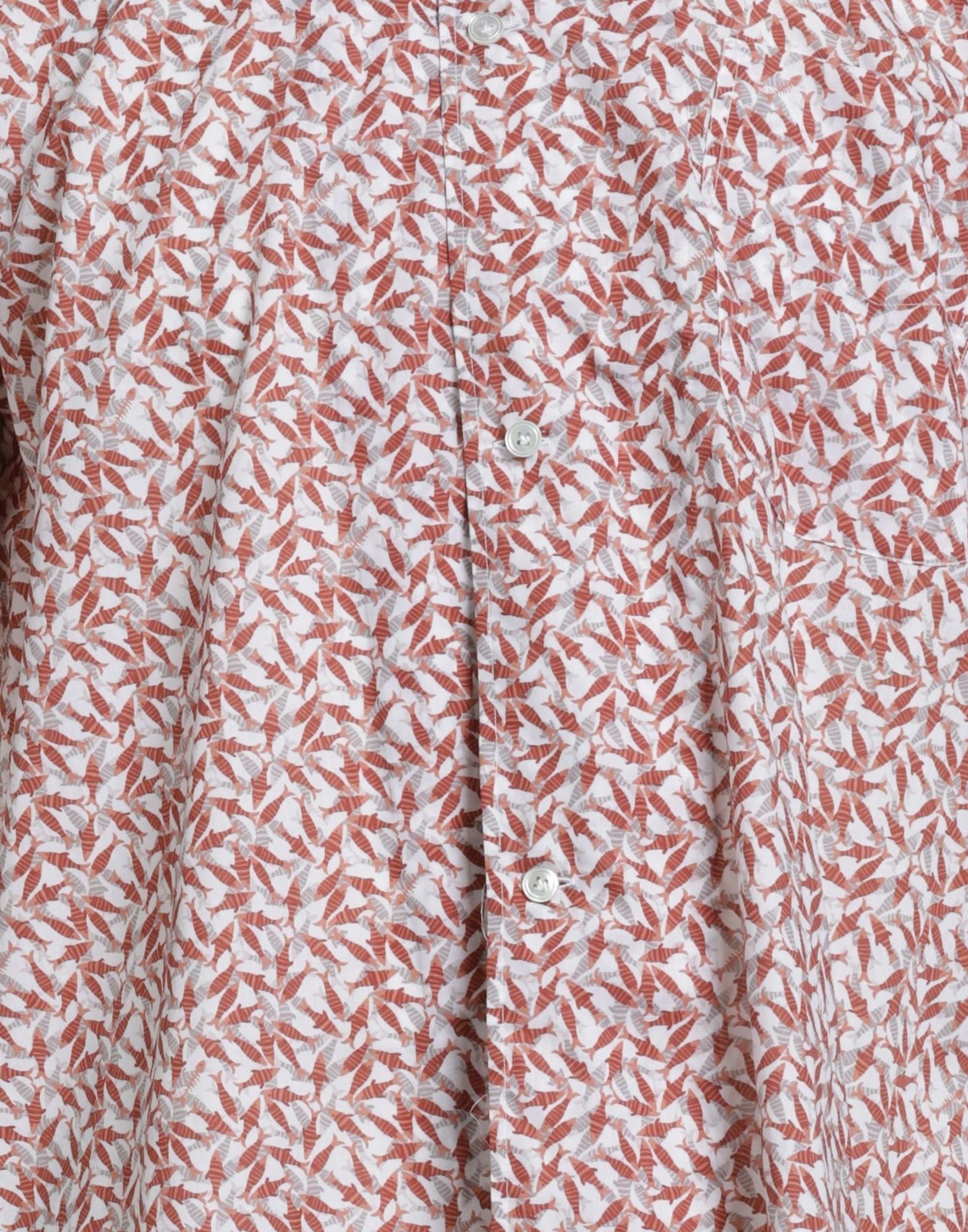 De Petrillo Mens Shirt Rust