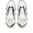 Raf Simons Men's Cylon-21 Sneakers in White/Black/Cream