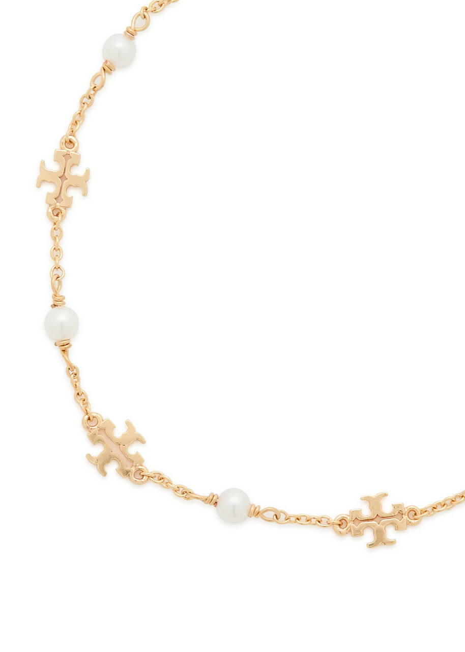 Tory Burch Moondance 18kt Gold-plated Logo Bracelet - One Size