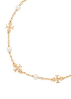 Tory Burch Moondance 18kt Gold-plated Logo Bracelet - One Size