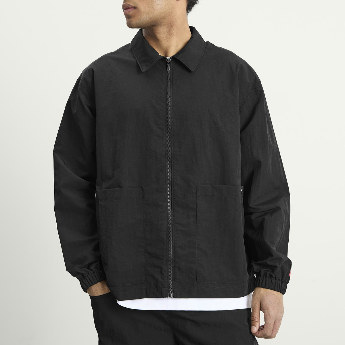 The North Face Men's Red Box Nylon Shirt in Tnf Black The North Face