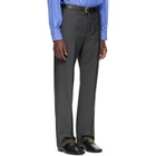 Valentino Gray Wool Trousers
