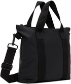RAINS Black Mini Tote