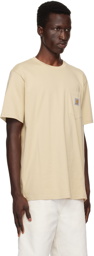 Carhartt Work In Progress Beige Pocket T-Shirt