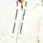 Khrisjoy Women's Oversize Puffer Jacket In Pile - END. Exclusive in Off White