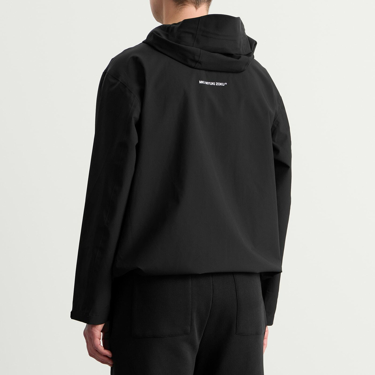 MKI Men's V3 Shell Hooded Jacket in Black