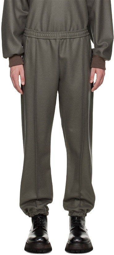 Photo: rito structure Gray Pinched Seam Lounge Pants