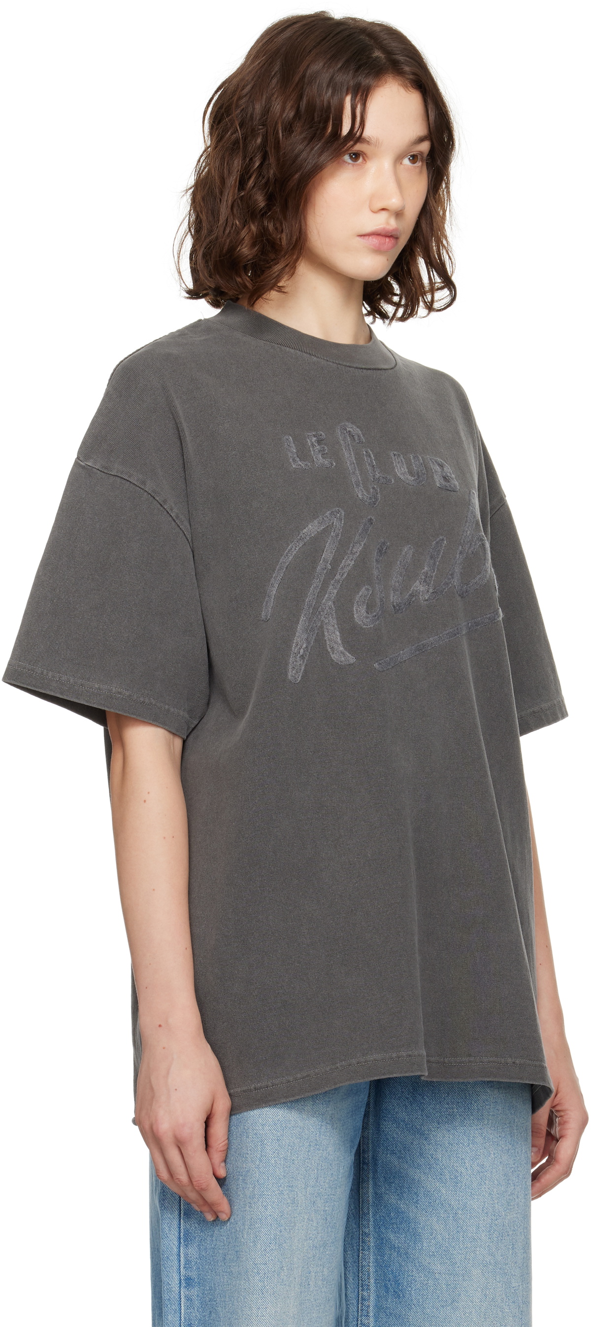 Ksubi Gray 'Le Club' Boyfriend S/S T-shirt