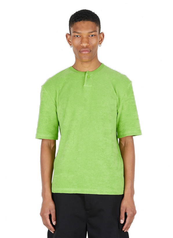 Photo: Towelling T-Shirt in Green