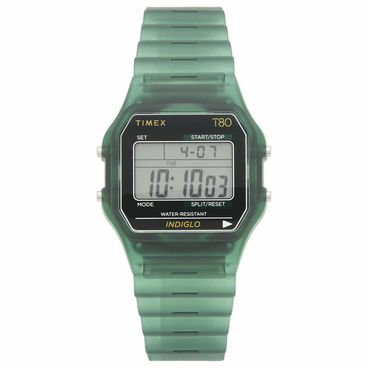 Photo: Timex 80 Translucent Watch in Green 