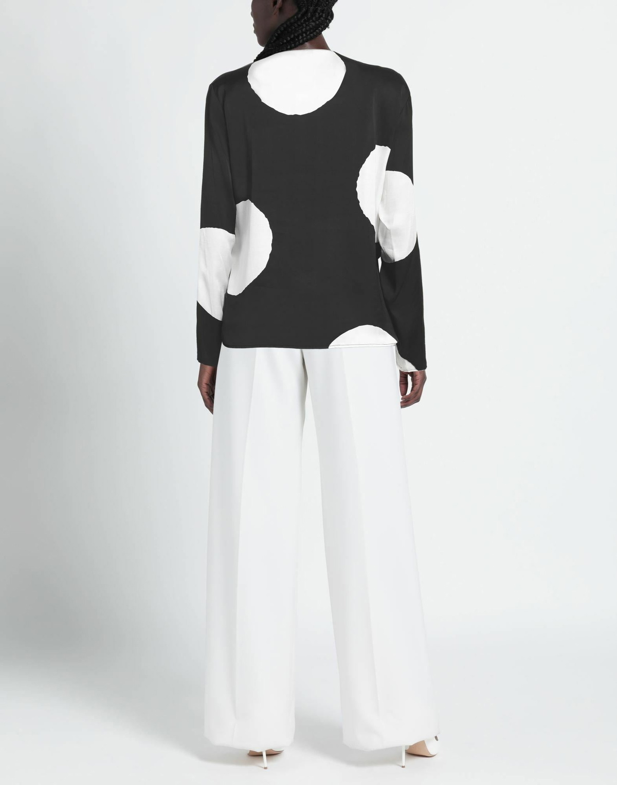 Manila Grace Womens Top in Black
