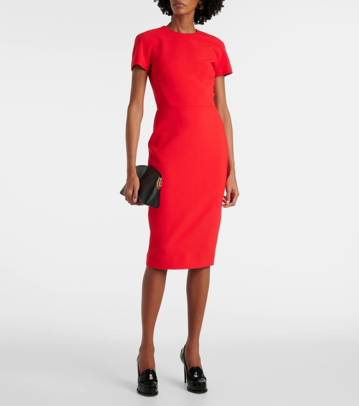 Victoria Beckham Leather loafer pumps