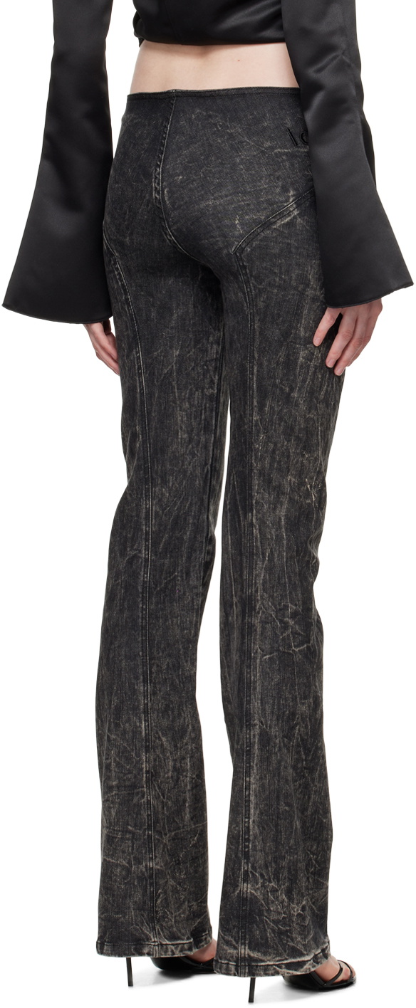 ioannes Black Elevated Jeans