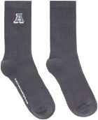 Axel Arigato Gray Homeschool Socks