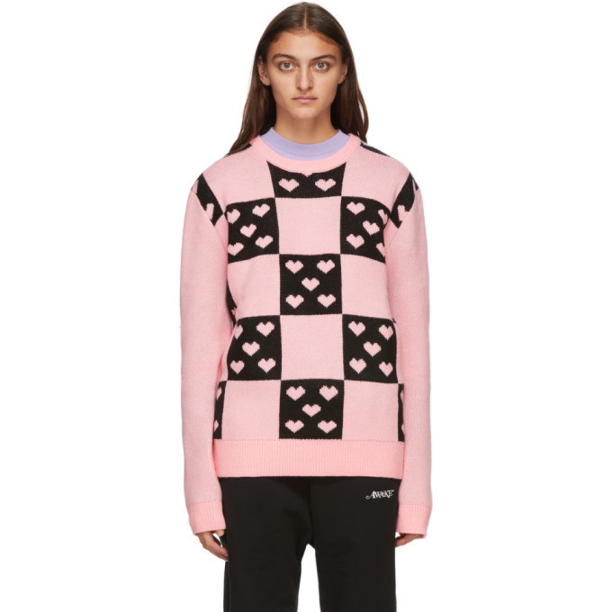 Photo: Noon Goons Pink and Black Lovers Sweater