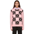 Noon Goons Pink and Black Lovers Sweater