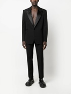 ALEXANDER MCQUEEN - Single-breasted Wool Jacket