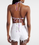 Chloé Floral bikini top