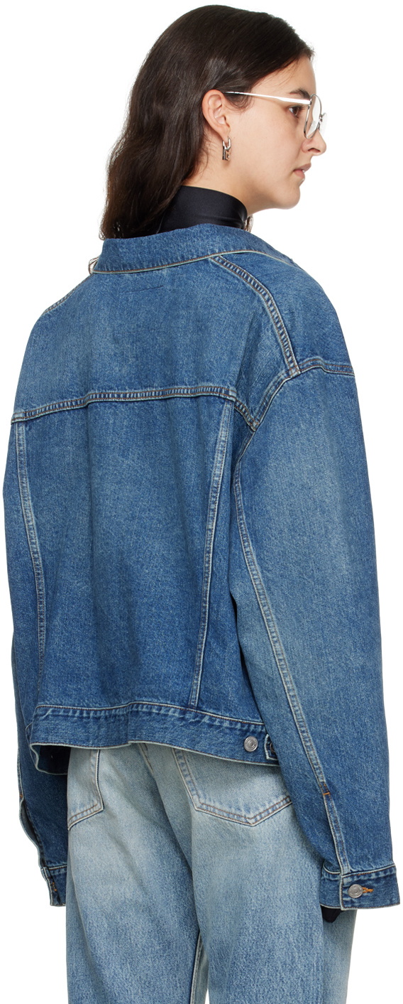 Balenciaga Swing Denim Jacket Black Size 40 New | eBay