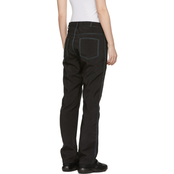 Kanghyuk Black Airbag Straight Jeans