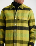 Rick Owens Mens Shirt Lime in Green