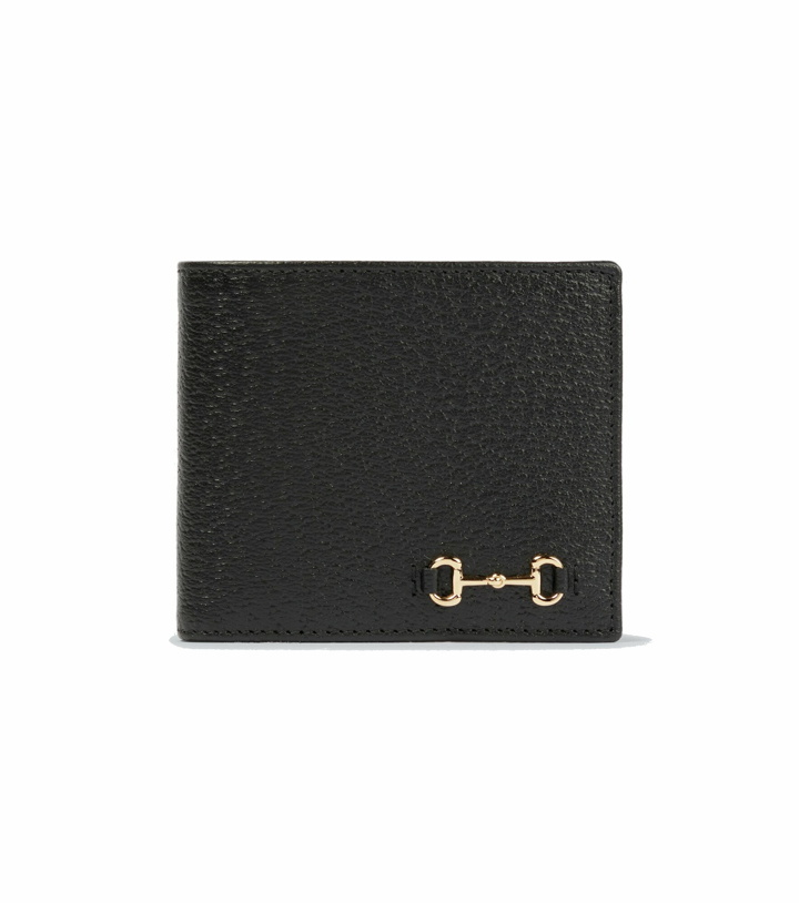 Photo: Gucci - Horsebit grained leather wallet