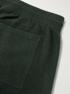 Mr P. - Tapered Wool and Cashmere-Blend Sweatpants - Green